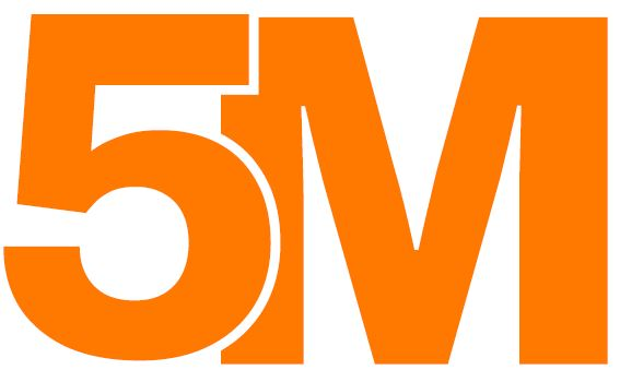 5M logo